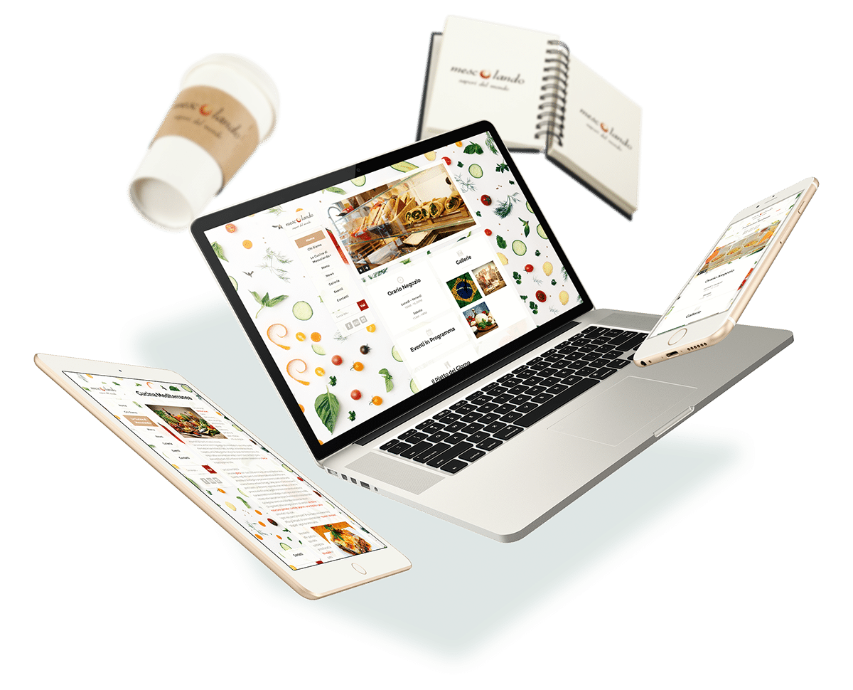 Mescolando: Sito web &mdash; Desktop, tablet e smartphone