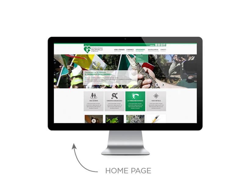 home page bio parco di roma