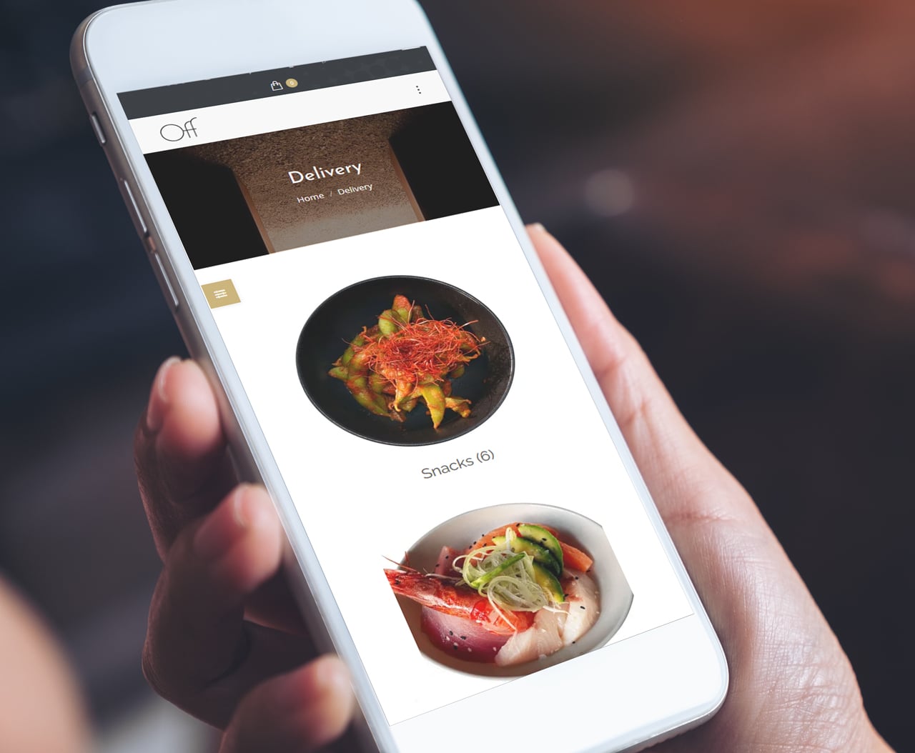 Off Club Rome: Delivery &mdash; Lo shop da smartphone