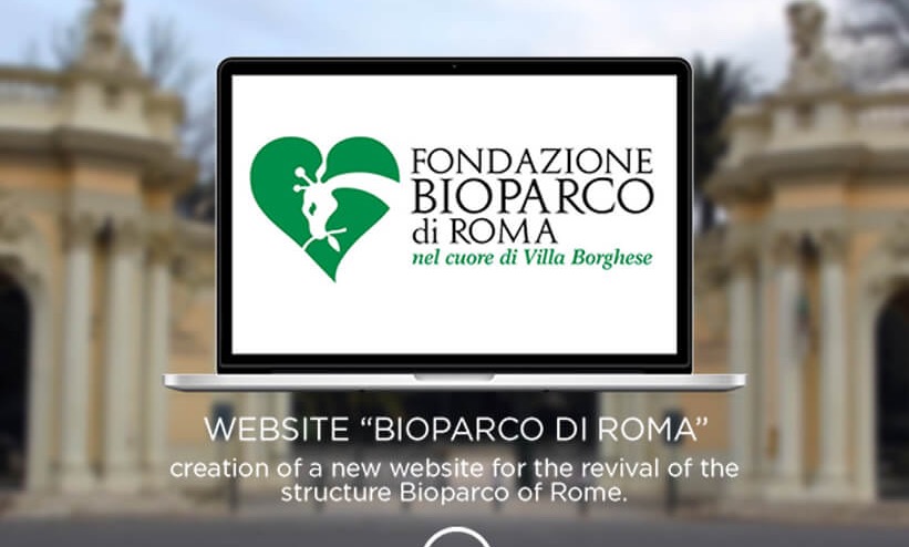 Restyling sito web Bio Parco di Roma — vista d’insieme
